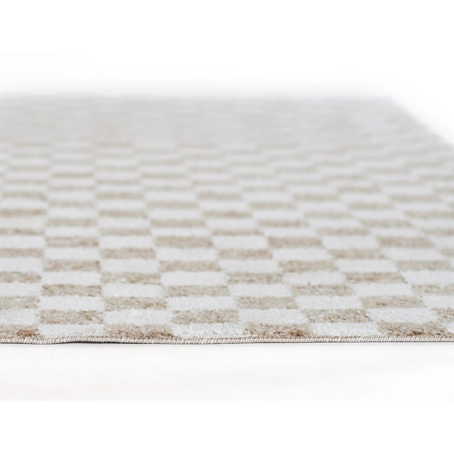 2020s Novogratz Kaia Beige Machine Made Area Rug 5'3" X 7' For Sale - Image 5 of 7