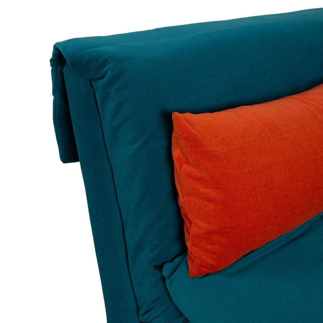 Blue Multy Fabric Three-Seater Sofa from Ligne Roset For Sale - Image 8 of 15