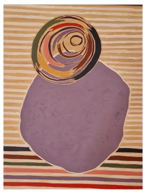 Giulio Marelli, Composition, 1974, Painting on Wood