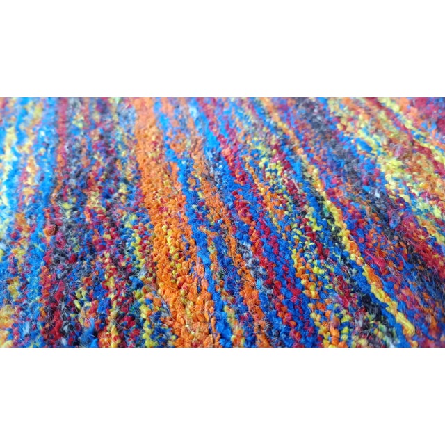 Colorful Wall Rug, 1960s For Sale - Image 4 of 8