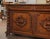 19th Century French Louis XIII Carved Oak Buffet With Parquetry Top For Sale - Image 4 of 12