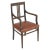 French Art Nouveau Walnut Armchair, 1890s For Sale - Image 11 of 11