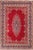 Shabby Chic Persian Kashan Pink/Blue Wool Rug - 9'10'' X 12'5'' For Sale - Image 10 of 10