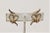 Modern Vintage 1964 Napier Book Piece Faux-Pearl Clip Earrings- 2 Pieces For Sale - Image 3 of 9