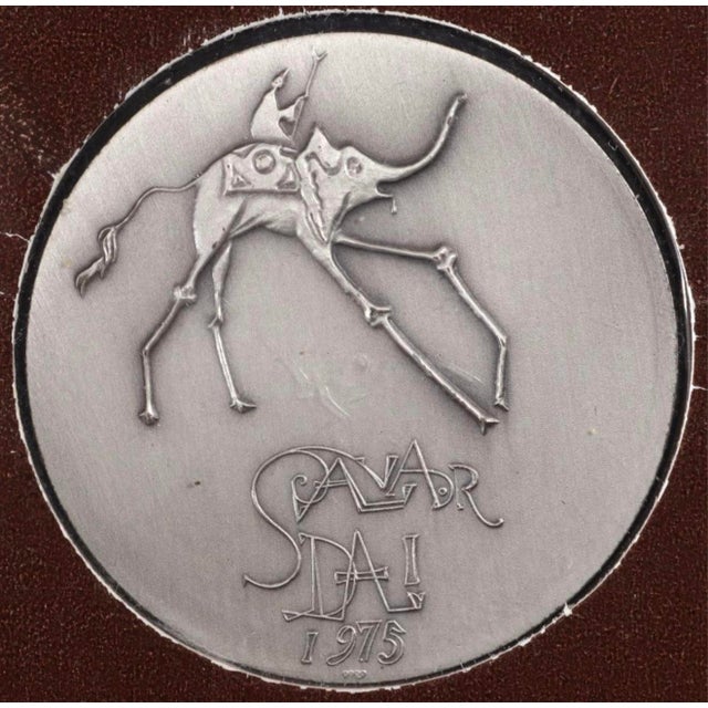 1970s The Ten Commandments Silver Medallion Set by Salvador Dali For Sale - Image 5 of 10