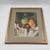 Vintage Original French Country Still Life Watercolor Fruit Wine Copper Pot For Sale In Tampa - Image 6 of 9