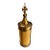 1970s Griffin Brass Gothic Pendant Chandelier For Sale