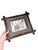 Victorian Walnut Hand Carved Folk Art Oak Leaf Wood Frame For Sale In Boston - Image 6 of 10