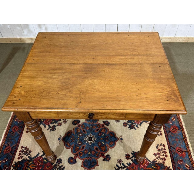 Antique Desk in Fir and Poplar, 1900s For Sale - Image 6 of 13