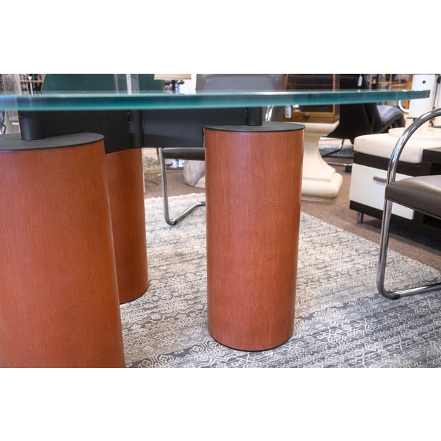 Acerbis Vintage 1980s Serenissimo Dining Table by Massimo & Lella Vignelli for Acerbis For Sale - Image 4 of 8