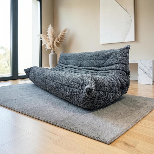 Vintage Three-Seater Sofa by Michel Ducaroy for Ligne Roset, 2009, in Very Good conditions. Designed 1960 to 1969 This...
