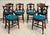 Set of 6 Antique Victorian Eastlake Walnut Dining Chairs With Burled Shield Backs For Sale - Image 15 of 15