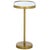 Metal Ikaky Side Table in Gold / Mirror For Sale - Image 7 of 8