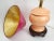 Mackenzie Childs Lamp Pink Ginger Jar & Shade For Sale - Image 4 of 9