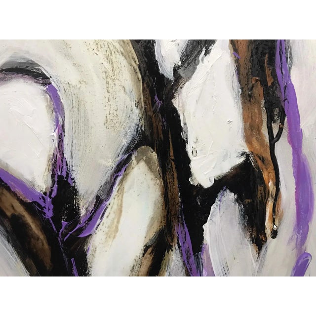 Paint "Pilgrimage" - Large Contemporary Multimedia Abstract Painting by G. Campbell Lyman For Sale - Image 7 of 10