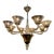 Modern Fume' Murano Chandelier With 8 Lights For Sale