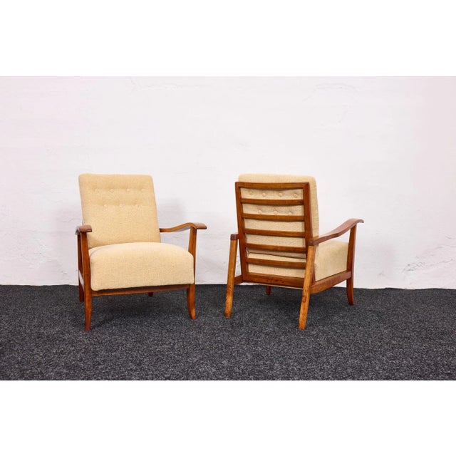 Mid-Century Modern Armchairs by Karoly Nagy, 1940s, Set of 2 For Sale - Image 15 of 18