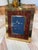 Modern Vintage Wood and Brass Picture Frame For Sale - Image 3 of 5