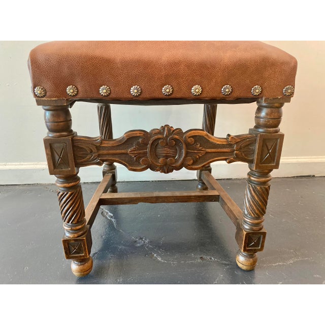 French Renaissance Revival Dining Chairs- Set of 8 For Sale - Image 4 of 13