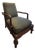 Early 20th Century Victorian Reclining Morris Chair For Sale