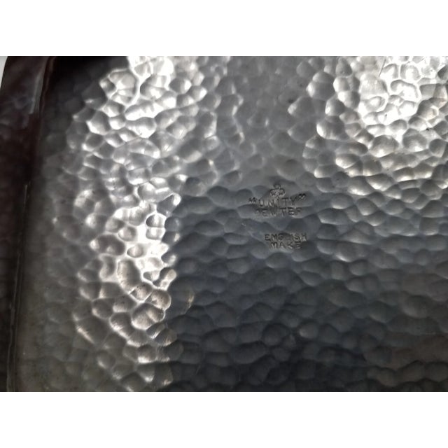 Antique English Pewter Sardine Dish - Circa 19th Century For Sale - Image 10 of 11