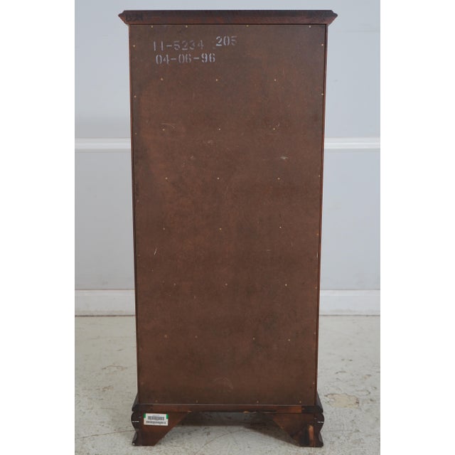 Ethan Allen Georgian Court Cherry Lingerie Chest For Sale - Image 13 of 15