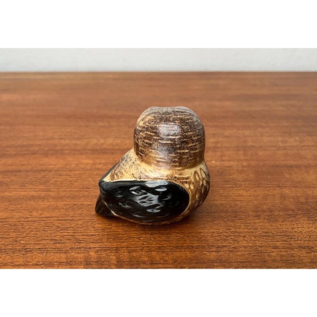 Mid-Century Ceramic Owl Figurine, 1960s For Sale - Image 5 of 14
