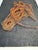 One-of-a-Kind Handcrafted Copper Wire Geometric Wall Sculpture on Wood For Sale - Image 11 of 12