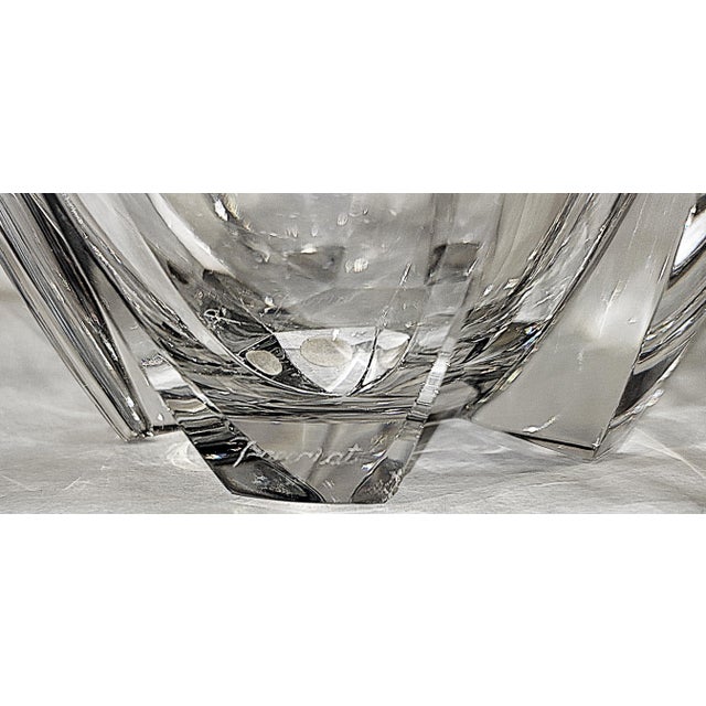 1990s Baccarat Neptune Crystal Ice Bucket For Sale - Image 10 of 11