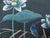 1970s Chinoiserie Painted Silk Screen "Hummingbirds and Lotus" For Sale - Image 12 of 18