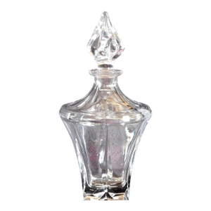 1990s Lenox Ovations Oasis 13 Inch Cut Crystal Decanter