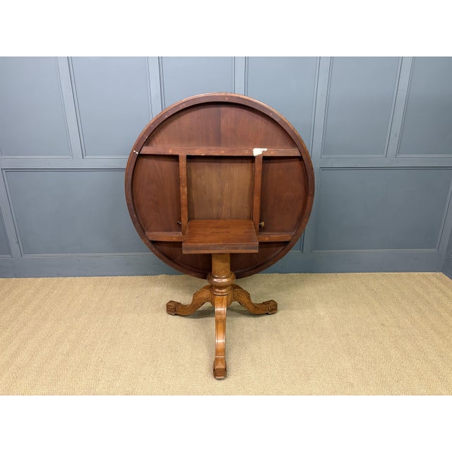 Antique Burr Walnut Centre Table, 1874 For Sale - Image 10 of 18