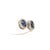 Blue Natural Sapphire Diamond Stud Earrings 14k W Gold 0.64 TCW Certified For Sale - Image 8 of 12