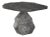 NOIR Rind Table, Black Marble For Sale