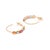 Natural Oval Cut 4.07ct Rainbow Sapphire Half Hoop Earrings in 14k Yellow Gold- A Pair For Sale - Image 9 of 16