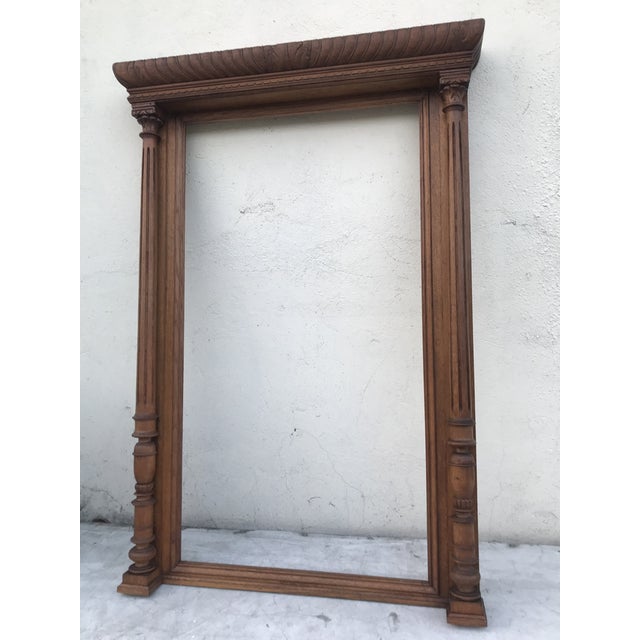 Antique Oak Wood Frame, 1920s For Sale - Image 13 of 18