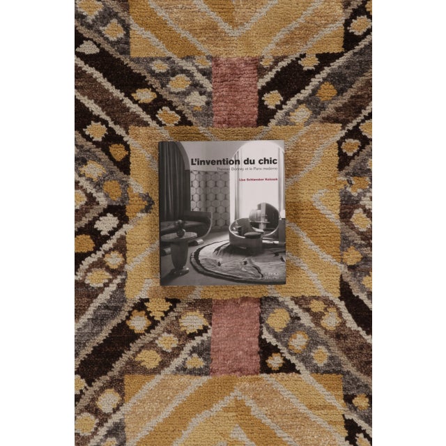 Contemporary Scandinavian Style Geometric Wool Rug by Rug & Kilim, India For Sale - Image 9 of 10