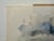 Henry Emil Salloch Original Watercolor on Paper Panoramic Valley Landscape, 1972. For Sale - Image 4 of 8