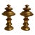 Gold Gilt Wood French Tie Backs or Decorative, Late 19th Century - A Pair For Sale