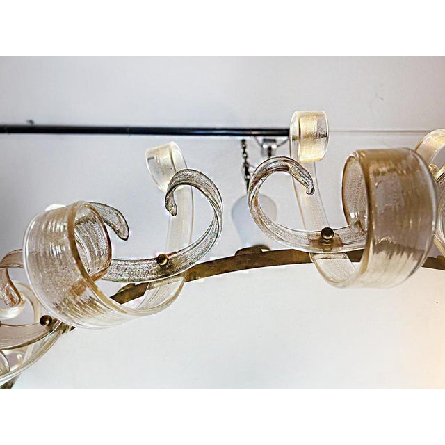 Murano Glass Chandelier, 1950s For Sale - Image 18 of 18