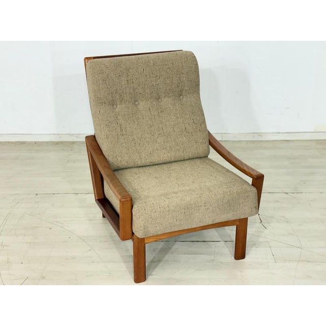 Mid-Century Danish Lounge Chair in Teak Armchair by Grete Jalk for Glostrup Møbelfabrik, 1960s For Sale - Image 10 of 10
