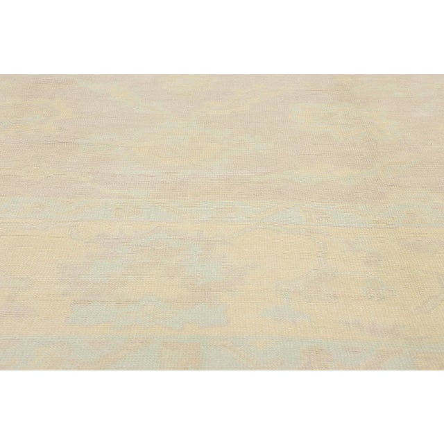 Early 21st Century Vintage Modern Muted Turkish Oushak Rug - 09'03 X 13'07 For Sale - Image 5 of 9