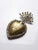 Antique Ex-Voto Flaming Heart of Marie Pomponne Wall Box with Rhinestones, 19th-20th Century For Sale - Image 12 of 12