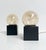 Beautiful set of black cube lamps from Philips from the 1960s. The lamps are equipped with new gold-colored bulbs. The...