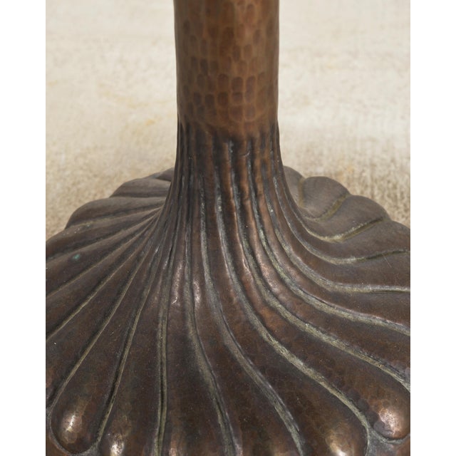 Patinated Bronze Three-Tier Muffin Dessert Stand or Display For Sale - Image 14 of 18