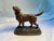 Metal Vintage, French, Bronze Dog, Signed For Sale - Image 7 of 8