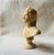 1950s Italian Dante Alighieri Bust Almond Alabaster Sculpture For Sale - Image 10 of 18