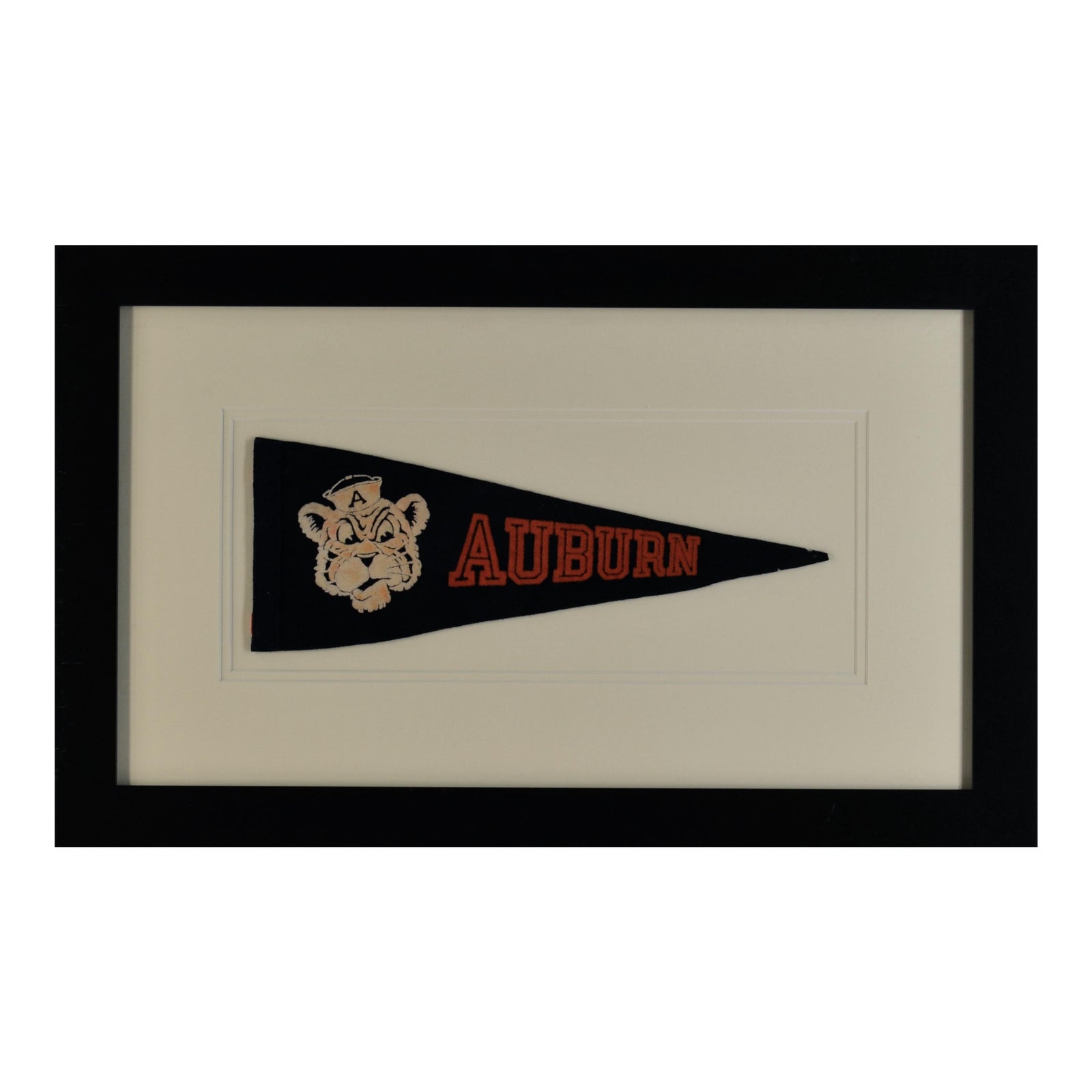 1980's Vintage Auburn University Pennant | Chairish
