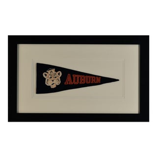 1980's Vintage Auburn University Pennant For Sale