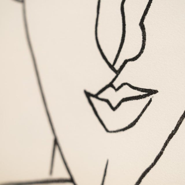 Françoise Gilot, Figurative Composition, 1951, Original Lithograph, Framed For Sale - Image 12 of 13